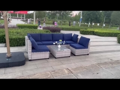 Sofas für den Außenbereich aus Rattan