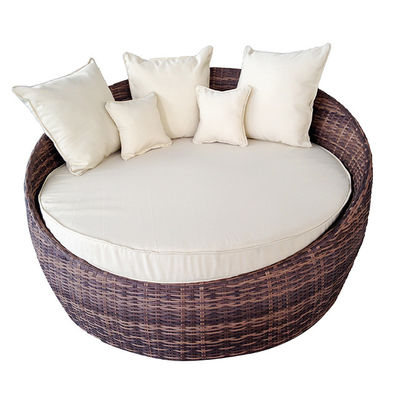 Garden Rattan Lounge Chair Garden Reclining Along Extra Thick Cushions Excellent